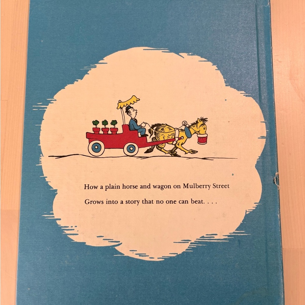 And To Think That I Saw It On Mulberry Street Dr. Seuss 1937 Book Club Edition - Picture 2 of 5